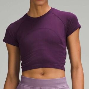 Lululemon Swiftly Tech Short Sleeve Crop | Size 6